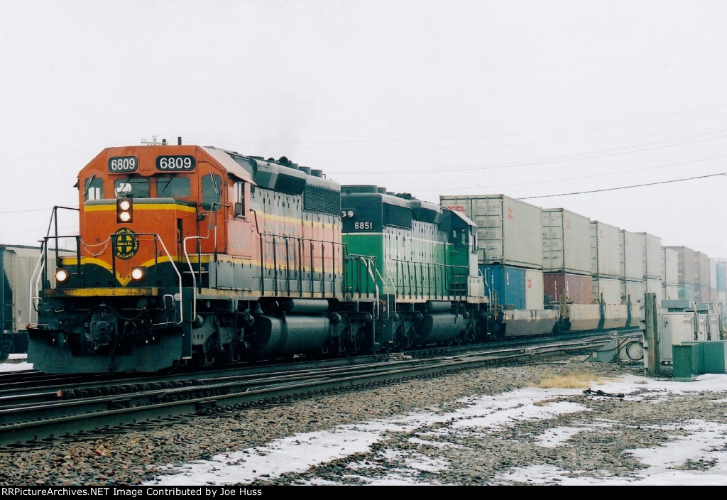 BNSF 6809 East